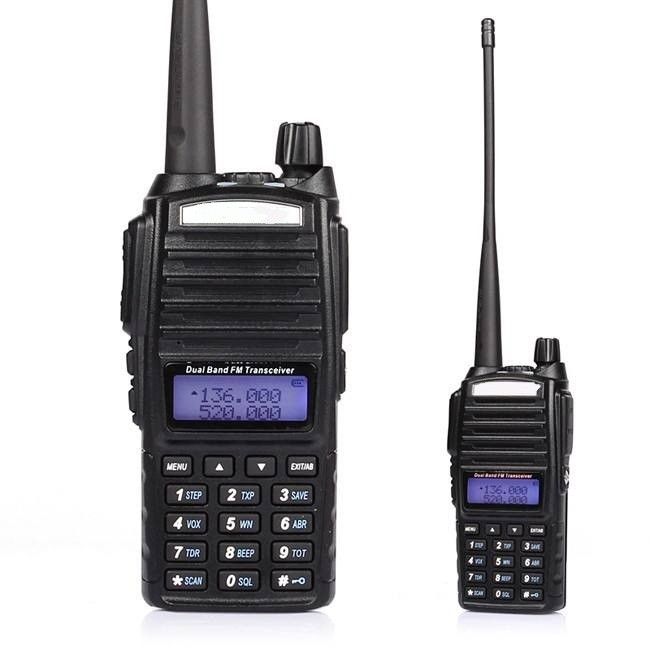 Transcepteur radio à longue portée Zello Walkie Talkie BF-8201 Uhf pour les professionnels de la randonnée