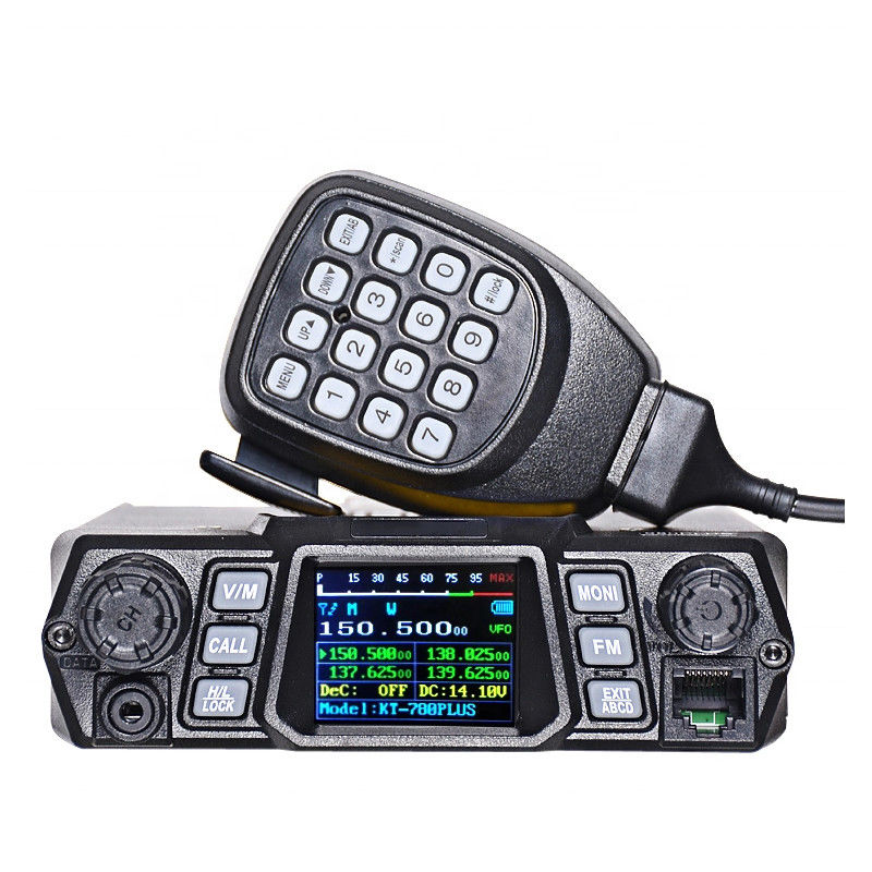 Station de voiture haute puissance de 100 W VHF KT-780 Plus Transcepteur à bande unique de radio mobile pour voiture