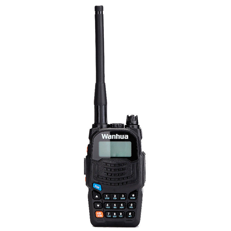 Plage de fréquences 136-174MHZ deux voies walkie-talkies pour la communication hôtelière WKTK UV6S