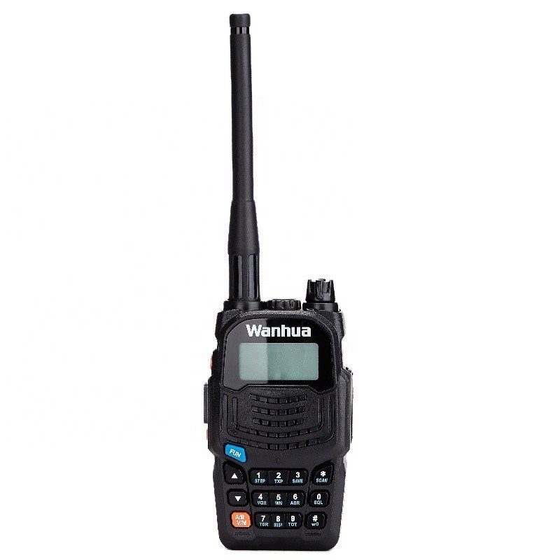 WKTK UV6S Radio longue portée 3W Puissance de sortie 16 Canaux de stockage pour les walkie-talkies UHF VHF