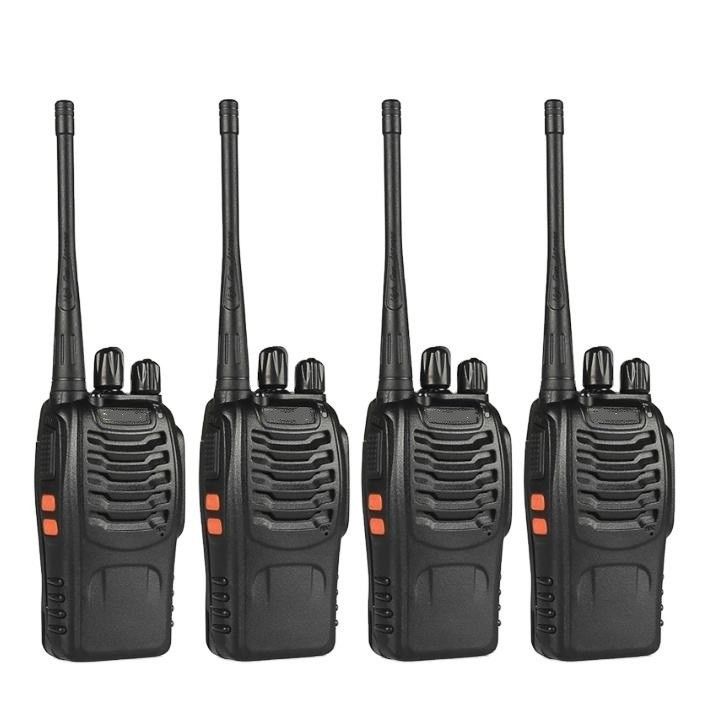 99 Canaux de stockage BF-888S Radio à double bande à deux voies Walkie Talkie pour enfants Portable portable