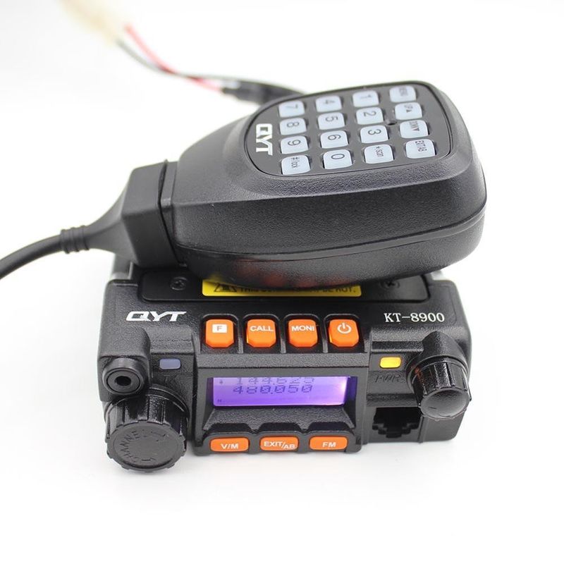 25W mini radio mobile pour voiture QYT KT-8900 Talkie Walkie 20km portée 2 Way Radio Longue portée