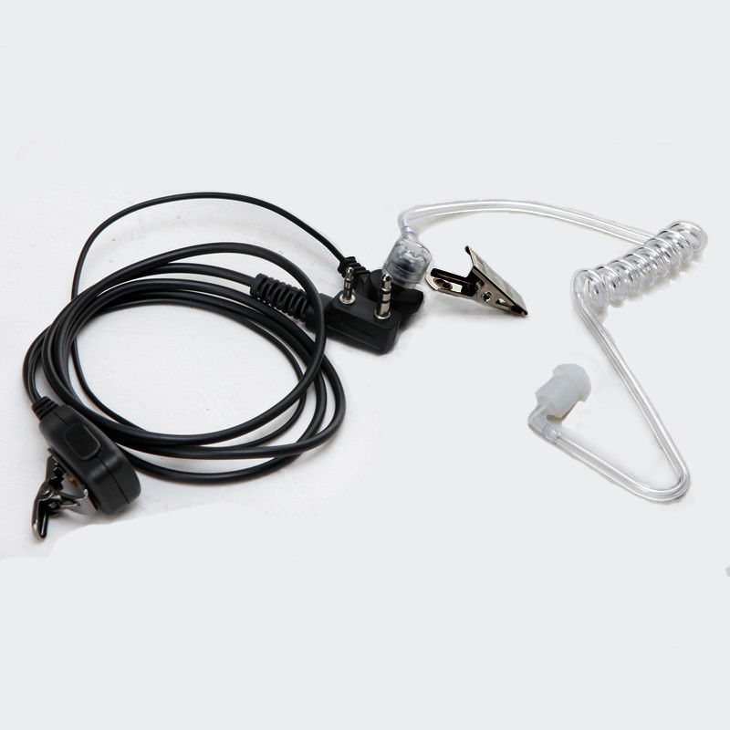 Écouteurs à câble casque anti-fuite son confortable bouchons d'oreilles guide d'air écouteur noir microphone en plastique