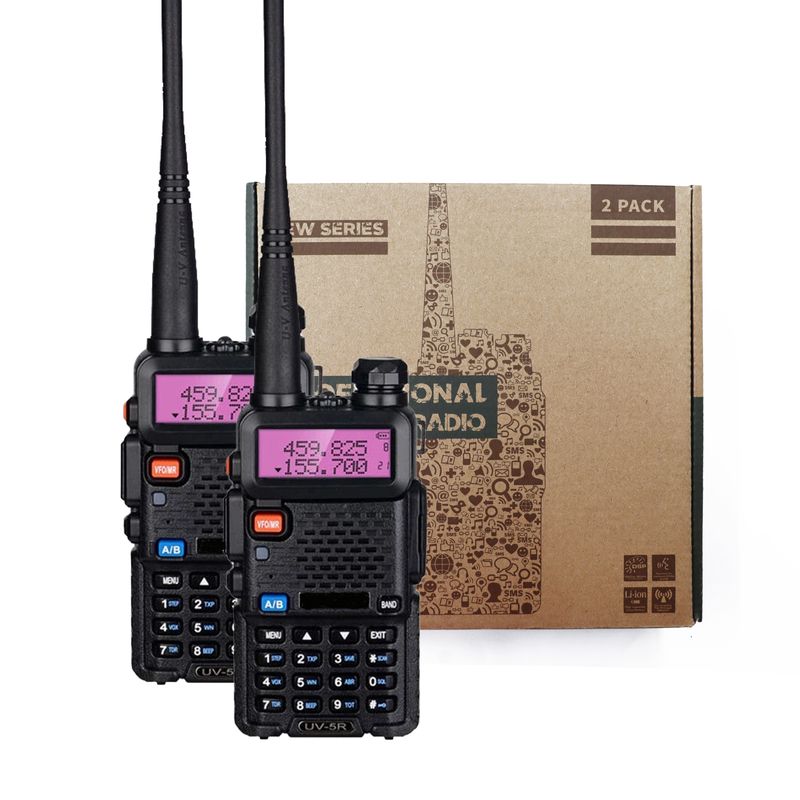 Radio à double bande VHF UHF pour intercoms de restaurant