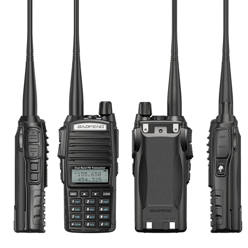 Baofeng UV-82 Walkie Talkie VHF UHF Type de fréquence pour la communication PTT au Pakistan