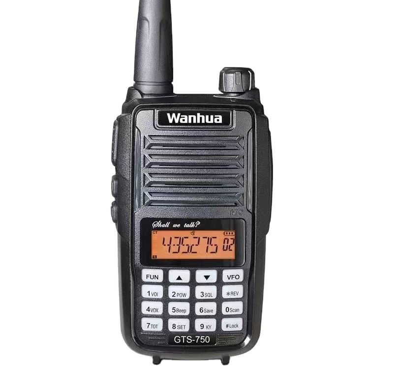 Accessoires standard Clip arrière GTS750 Carte SIM double sans fil Android Ham Walkie Talkie