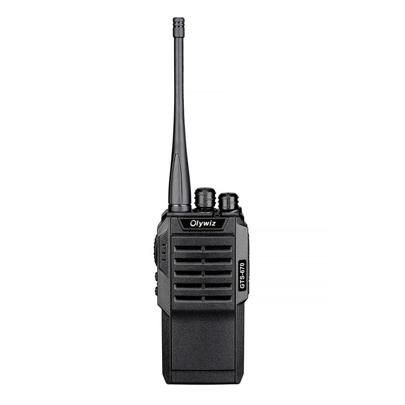 Batterie de 2000 mAh Capacité de batterie Dual-Band Walkie Talkie pour hôtel et extérieur 5W 400-470MHz