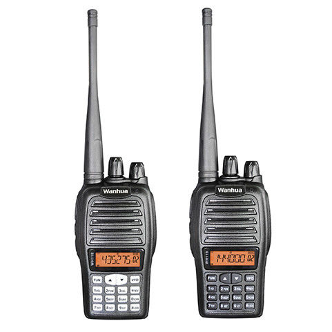 Wanhua WH118 Radio portable walkie-talkie 2W Puissance de sortie à double bande UHF VHF longue portée