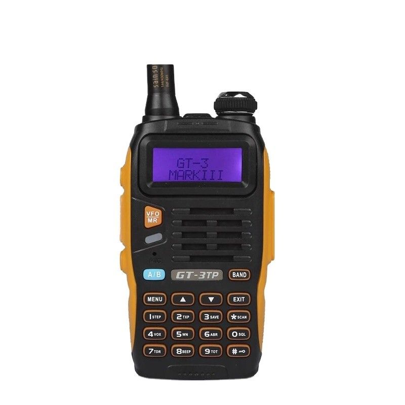 128 canaux de stockage étanche à l'eau 5 watts à deux voies radio mobile à double bande