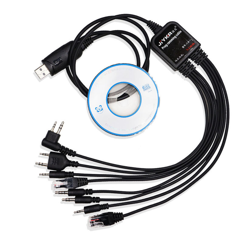 Cable de programmation USB multifonctionnel 8 en 1 pour Baofeng UV5R UV82 TYT