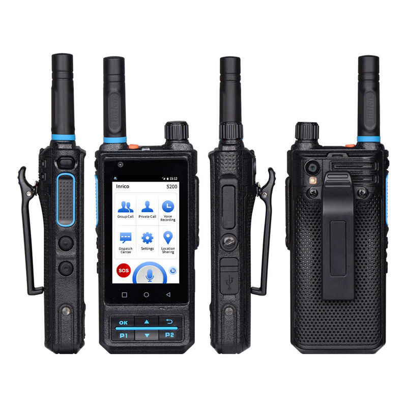S200 4G LTE 3,1 pouces Smartphone avec ZELLO réel-PTT 4000mAh Walkie Talkie Téléphone portable