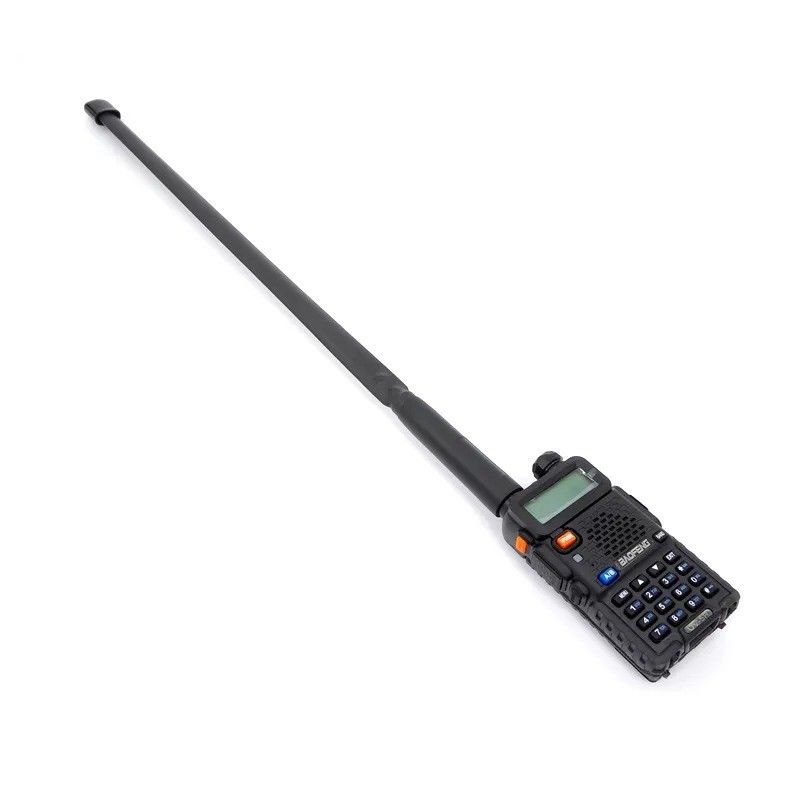 VHF/UHF 144/527MHz Walkie Talkie Antenne avec conception pliable et puissance de sortie de 1W