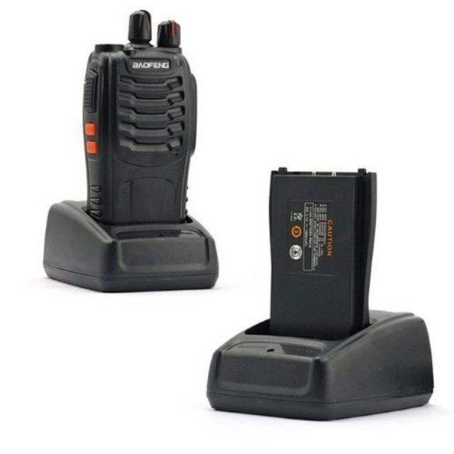 Original Baofeng BF 888S Walkie Talkie Plage de fréquence 400-470Hz avec porte-charge