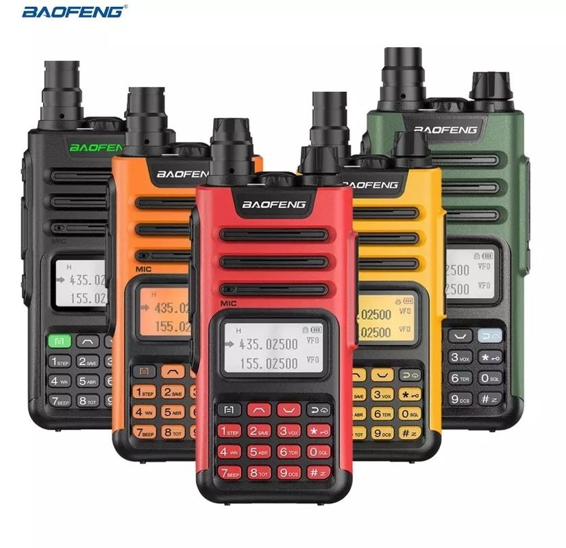 Radiodiffuseur à deux voies UV13 Pro GMRS 136-174/400-520MHz Walkie Talkie avec chargeur de type C