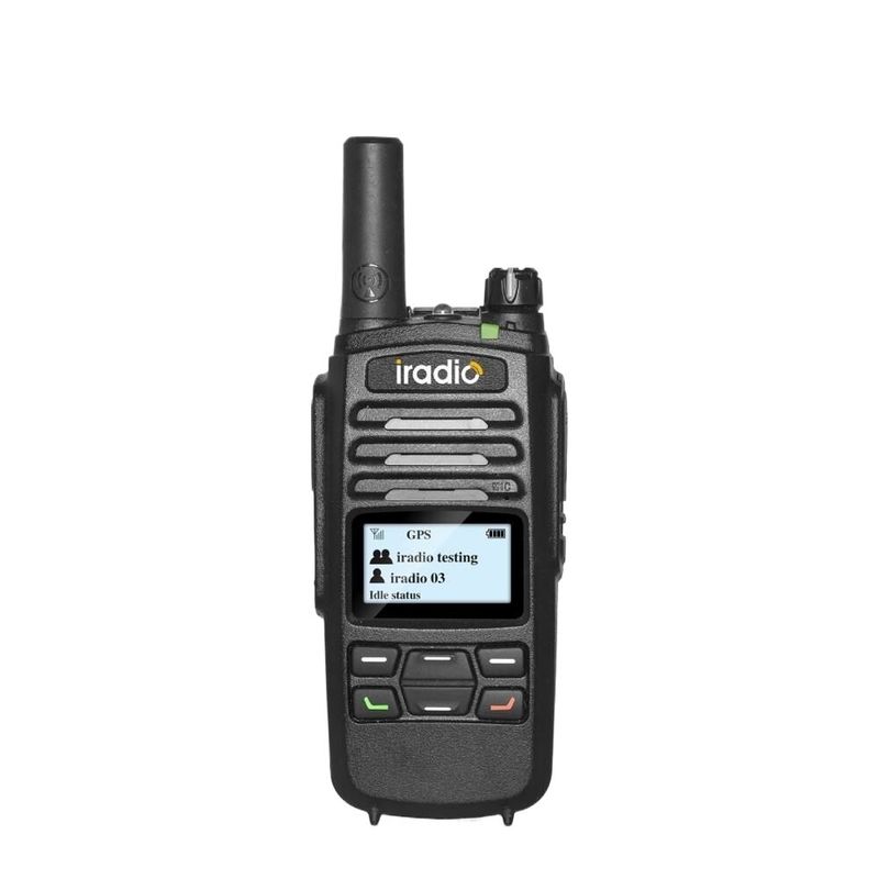GPS portatif 2g/3g/4g CDMA/WCDMA/carte SIM réseau POC radio bidirectionnelle avec lampe de poche LED