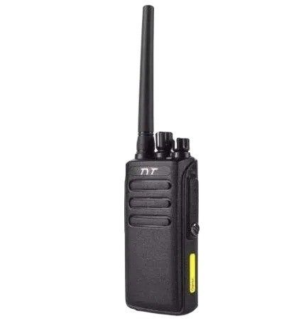 2200 mAh Walkie-Talkie numérique portable noir MD-680 pour les fréquences VHF UHF