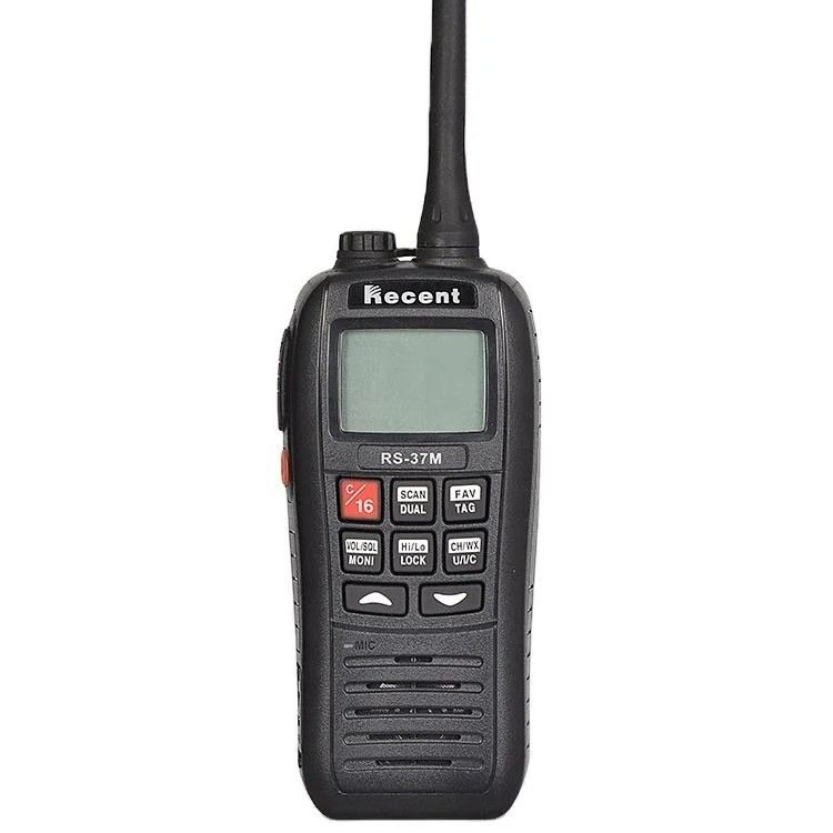 Récent RS-37m IP67 imperméable à l'eau 5W VHF 2 Way Long Range Walkie Talkie Radio Marine
