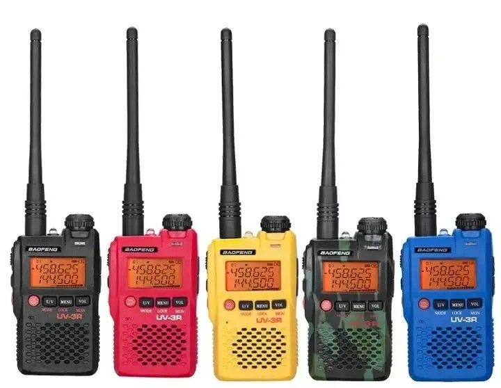 Modèle de terminal portatif Baofeng UV3r Radio Walkie-Talkie avec type de fréquence VHF UHF