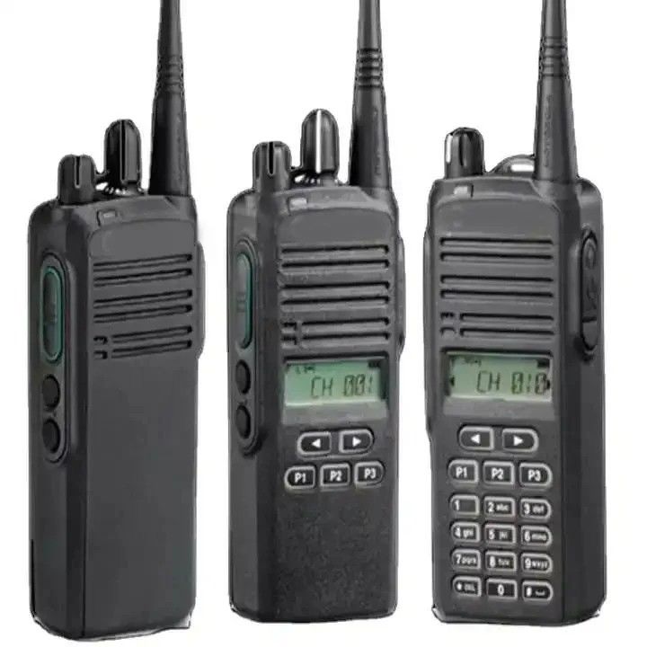 122 X 55 X 35,5 mm Radio portable bidirectionnelle VHF / UHF Intercom avec batterie Li-on incluse
