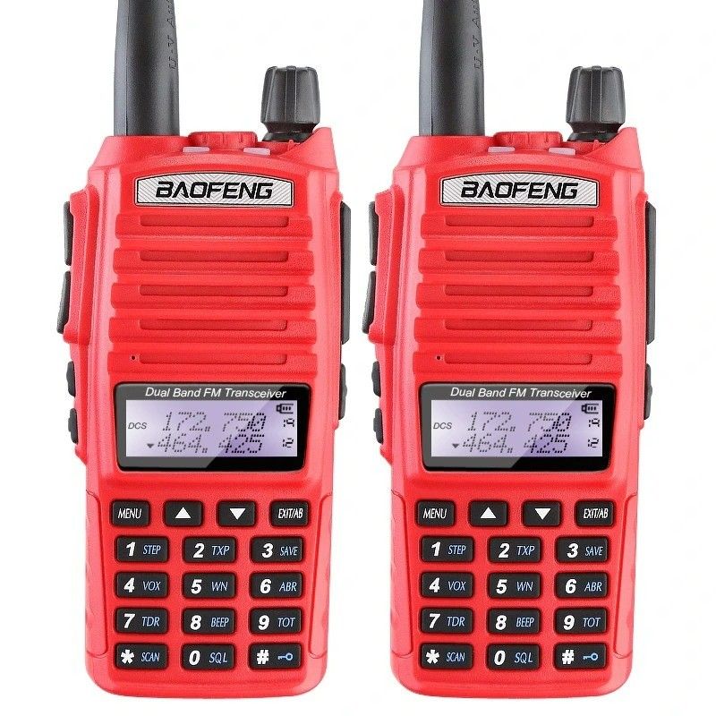 Baofeng UV-82 UHF/VHF à double fréquence Walkie-Talkie portable à haute puissance et efficacité