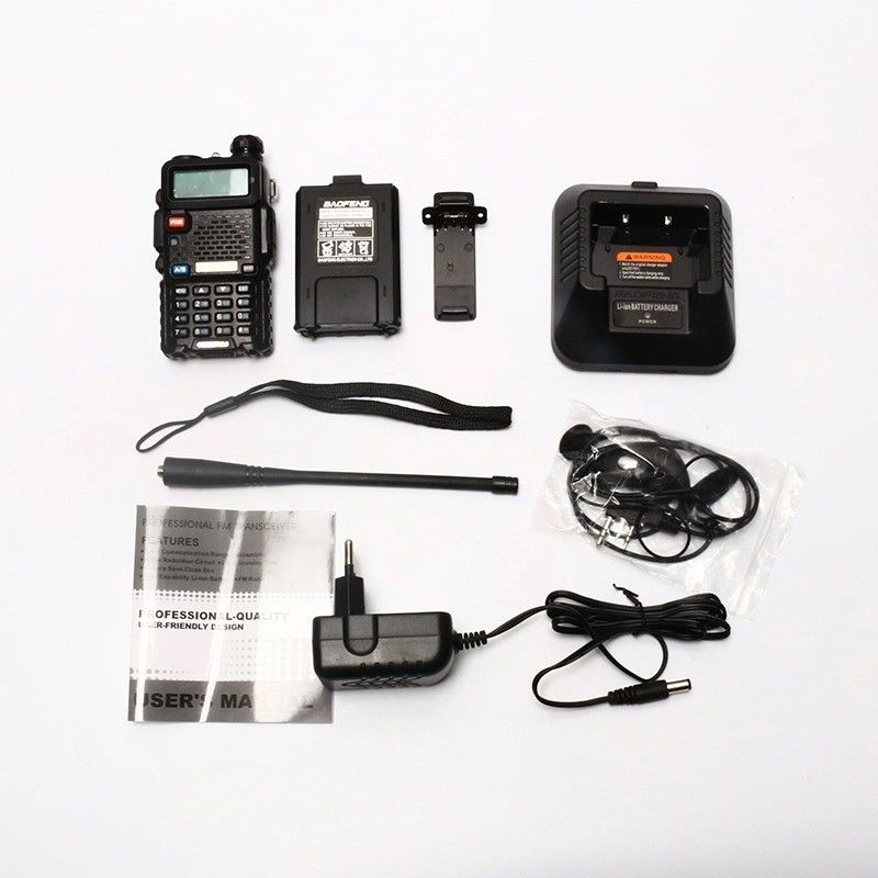 206g Baofeng UV5r à double fréquence VHF UHF professionnel pour les équipes de sécurité