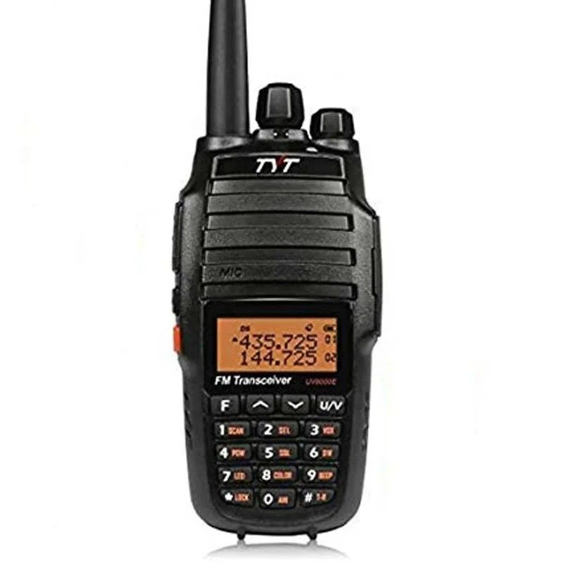 128 canaux de stockage à double bande walkie-talkie pour la randonnée et le camping 127,5 x 61,55 x 43 mm