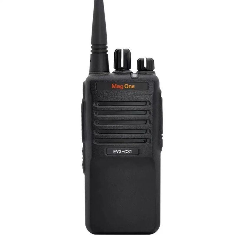 EVX-C31 Interphone analogique numérique portable à double usage avec batterie Li-on et autre puissance de sortie