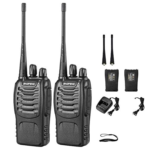 400-470 MHz UHF Portable portable à deux voies radio walkie-talkie avec une portée de 0-50 km