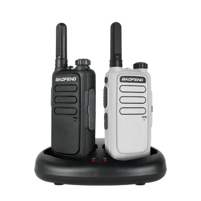 Dual band jambon coloré portable walkie-talkie 400-470mhz 16 canaux 3.7v portable portable 3-6km