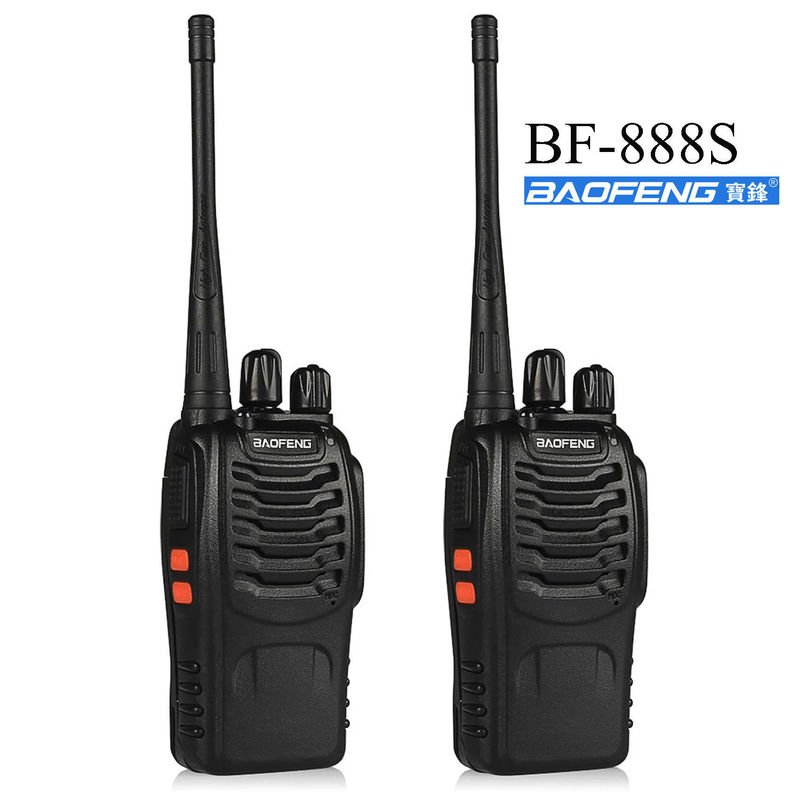 Portable IP67 étanche à l'eau Walkie Talkie Baofeng BF-888S UHF 400-470MHz portée de parole de 0 à 50 km