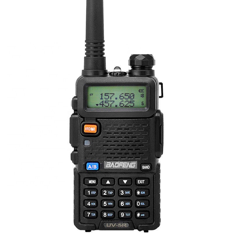 128 canaux Baofeng UV-5R Walkie-Talkie résistant à l'eau 5-10KM portée VHF UHF fréquence