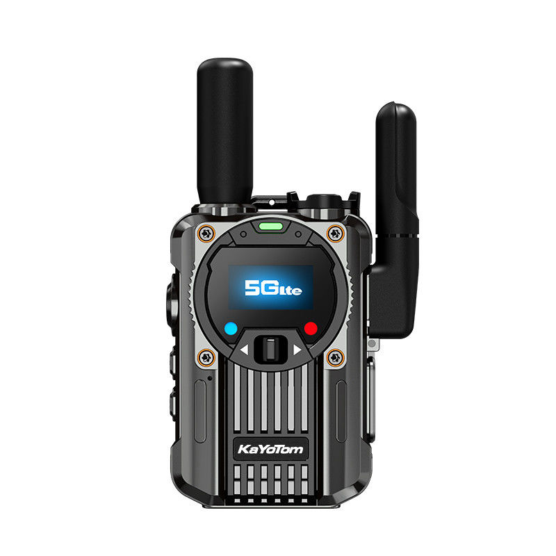 4G POC Walkie Talkie en alliage de zinc avec fonction de radio FM et prise en charge exclusive de PTT