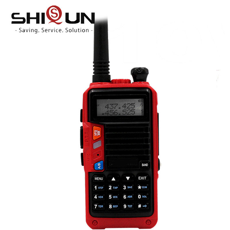 Puissance de sortie 8W Baofeng UV-5R Plus Transcepteur radio Tri-Power Ham avec charge USB-C